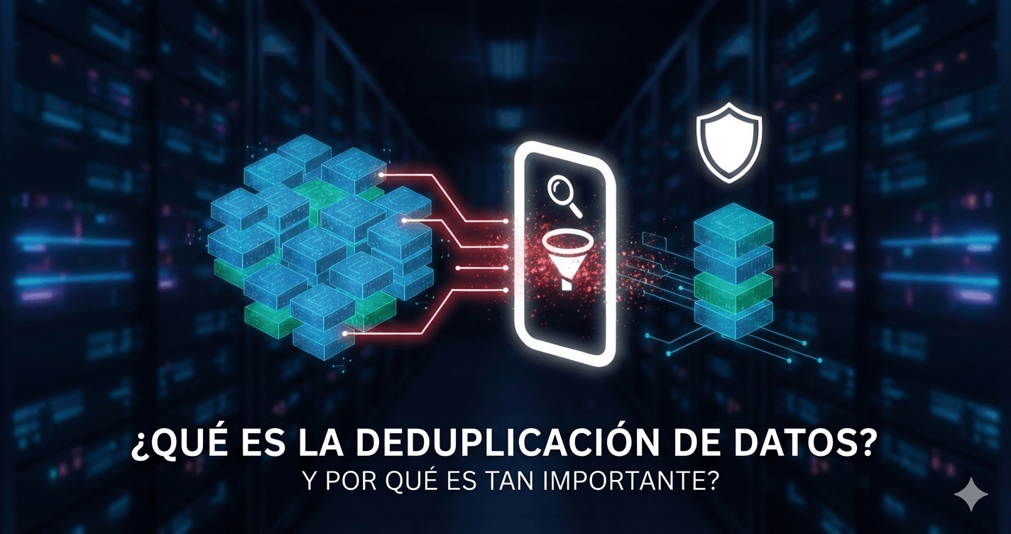 ¿Qué es la deduplicación de datos y por qué es tan importante?